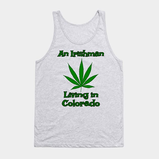 Colorado Irishman Tank Top by dragonsbait